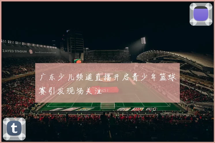 广东少儿频道直播开启青少年篮球赛引发现场关注